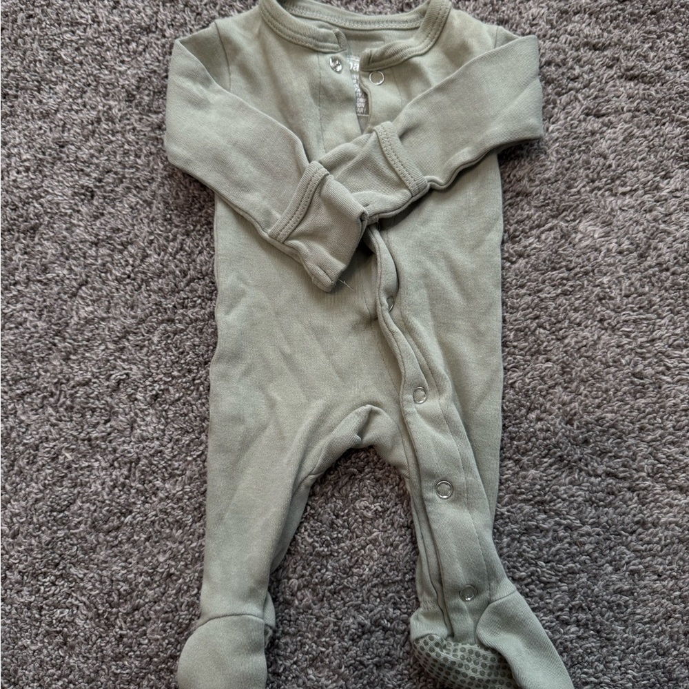 L'ovedbaby Sage Green Footie